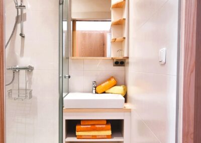 Badezimmer_Wohnung Abendsonne_Ferienwohnungen Perhofer