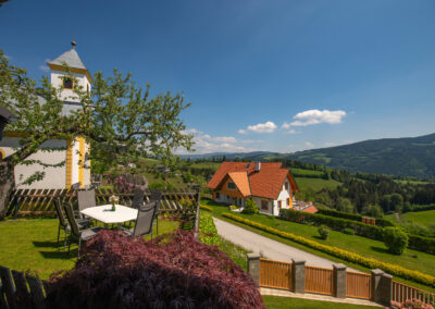Ausblick in der Ferienwohnung Morgenrot