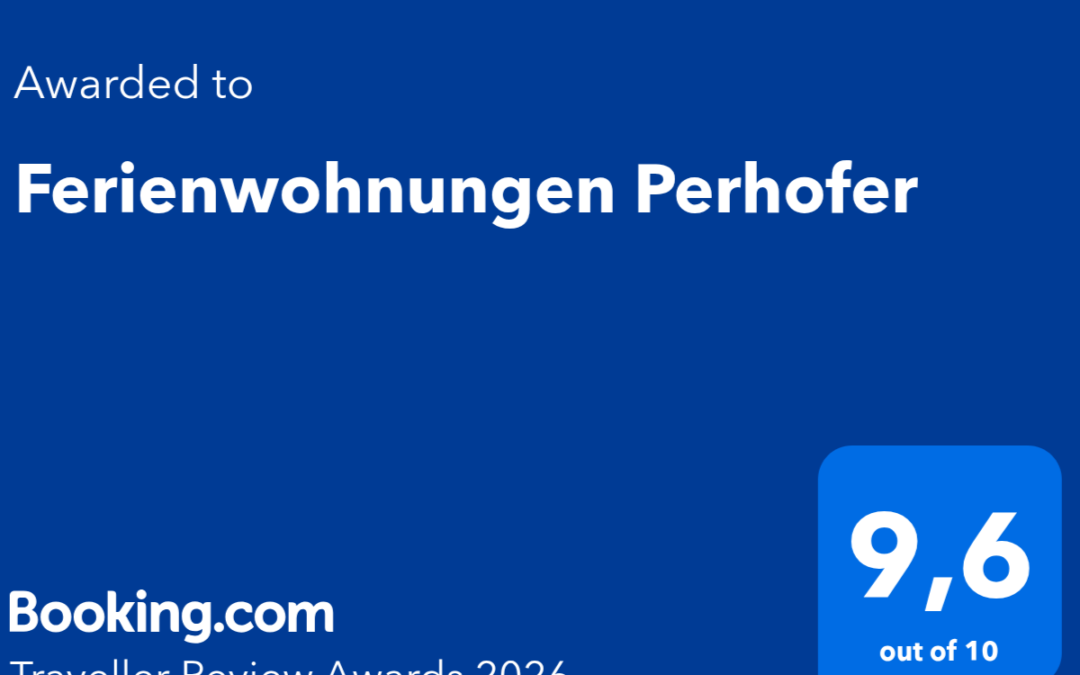 Traveller Review Awards 2026 – Auszeichnung von Booking – Juhuu