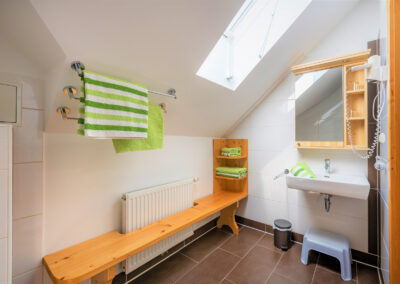 Bad in der Ferienwohnung Morgenrot
