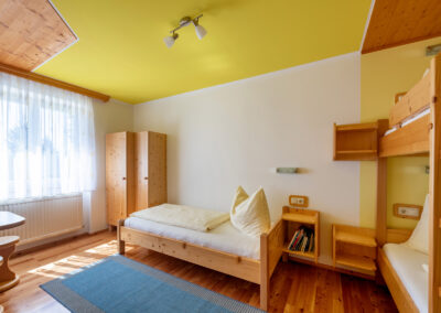 Einzelbett in der Ferienwohnung Morgenrot