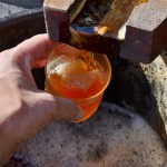 Frisch gepresster Apfelsaft