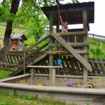 Ho ruck, ho ruck... Abwechslung in der Sandkiste