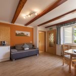 Wohnküche der Wohnung Kirschenblüte