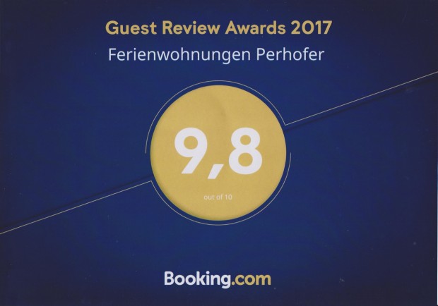 Guest Review Awards 2017 
