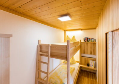 Kinderzimmer mit Stockbett_Ferienwohnung Abendsonne_Stmk_Ferienwohnungen Perhofer.