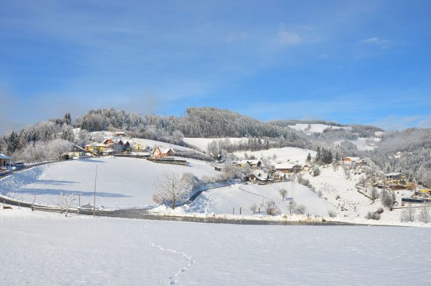Winter in Rossegg
